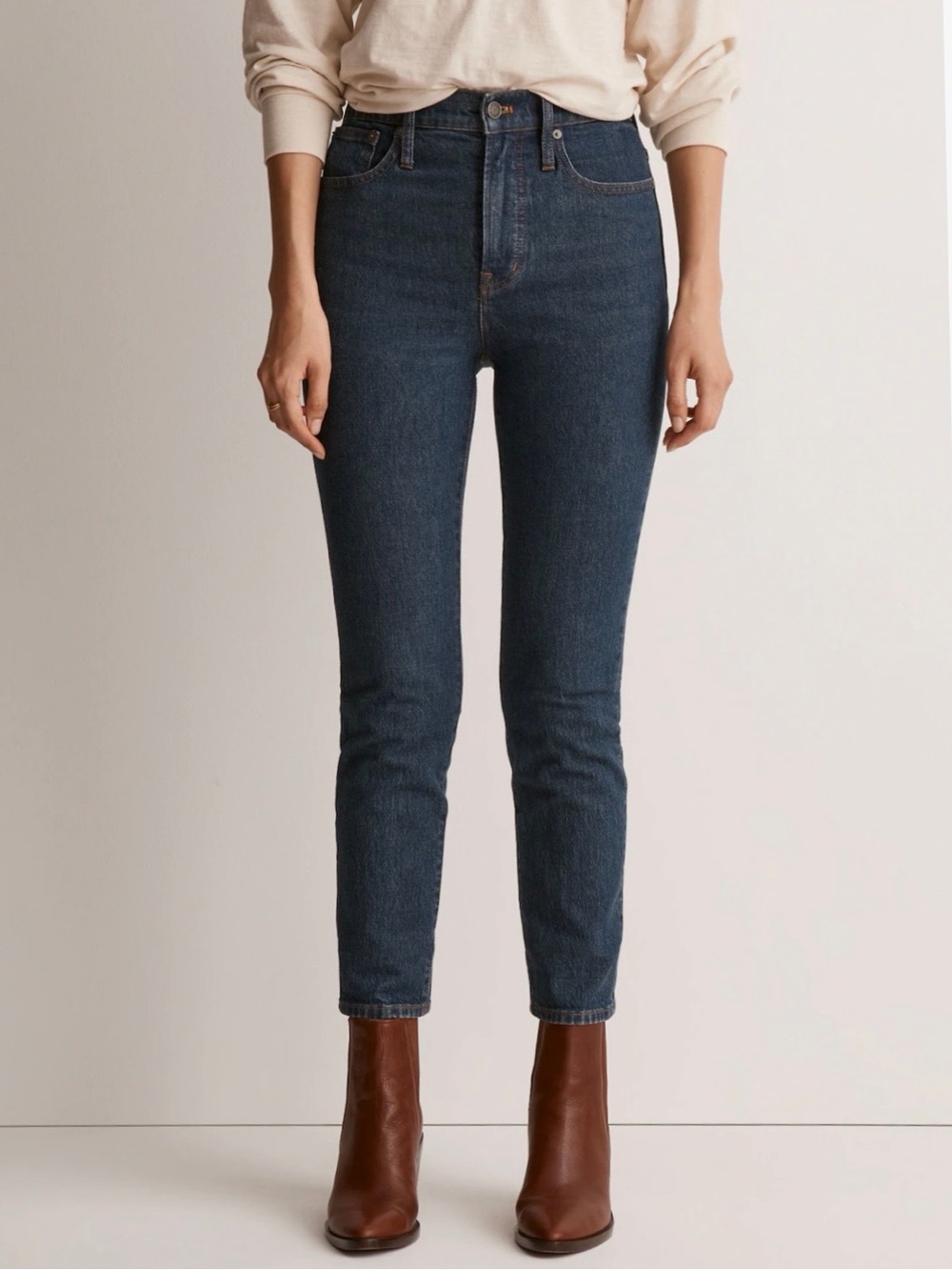 The Petite Perfect Vintage Jean in Haight Wash